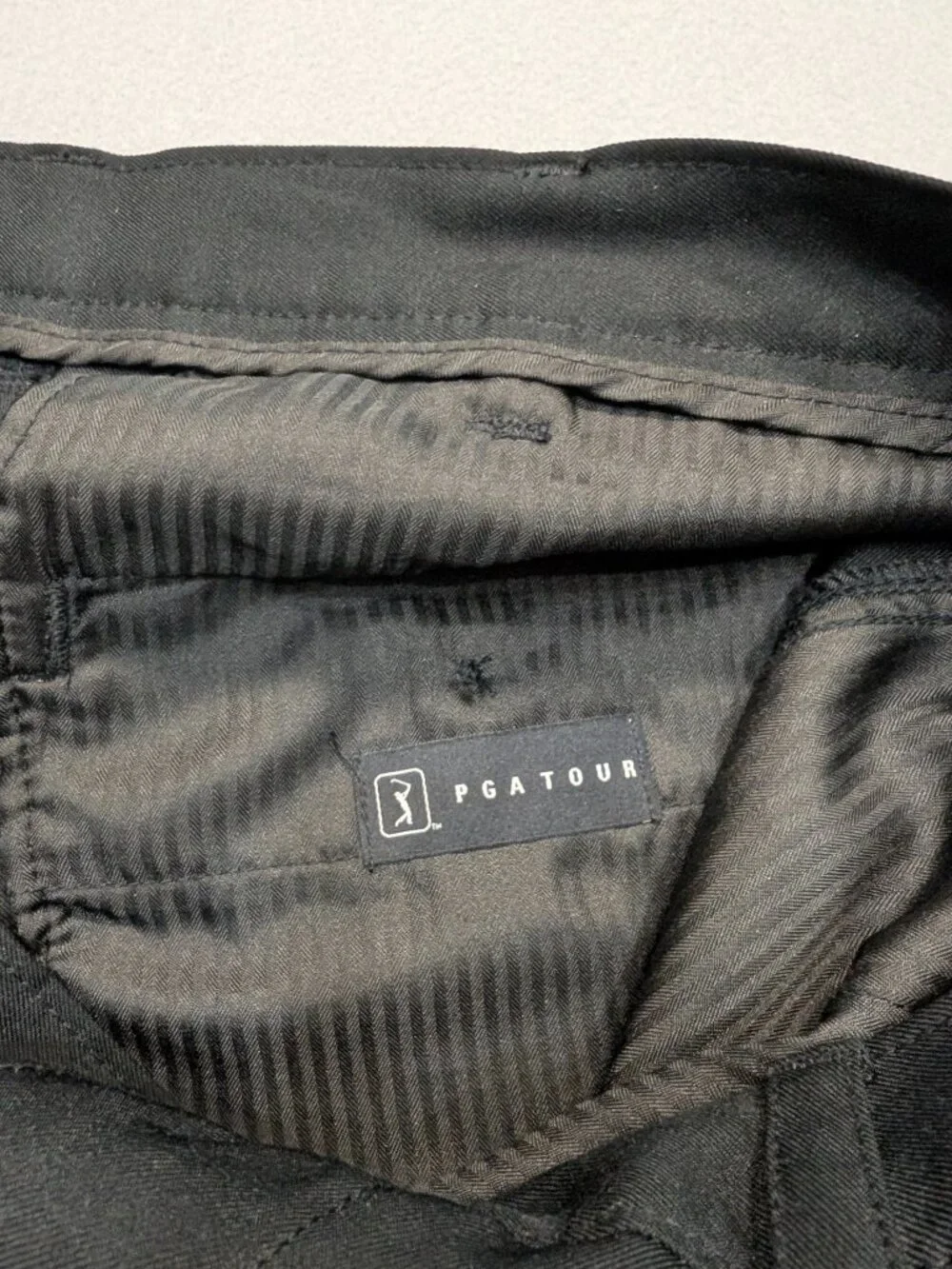 PGA Tour Men's Black Performance Golf Shorts Size 32
